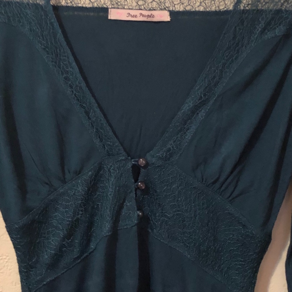 Free People Peplum Style Top